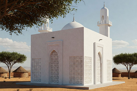 Glückliche alter Frau